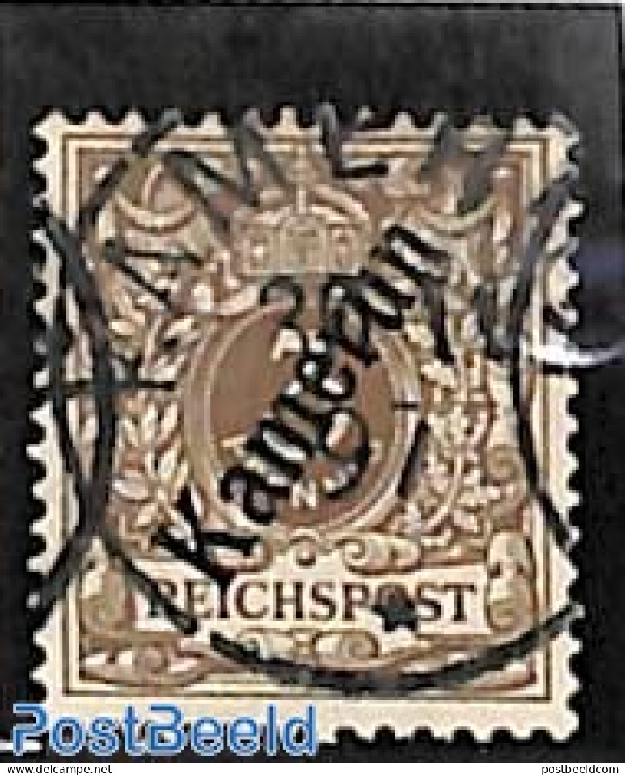 Germany, Colonies 1897 3pf, Brown, Used, Used Stamps - Autres & Non Classés