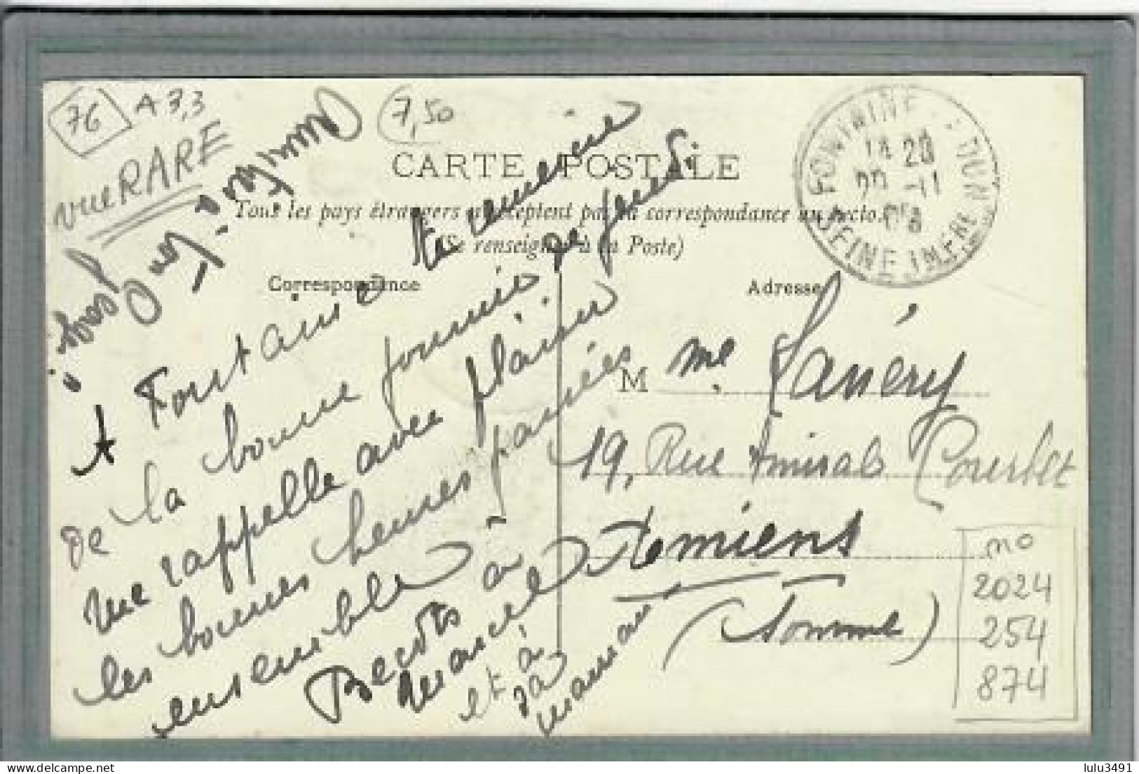 CPA (76) FONTAINE-le-DUN - Aspect De La Sucrerie En 1909 - Fontaine Le Dun