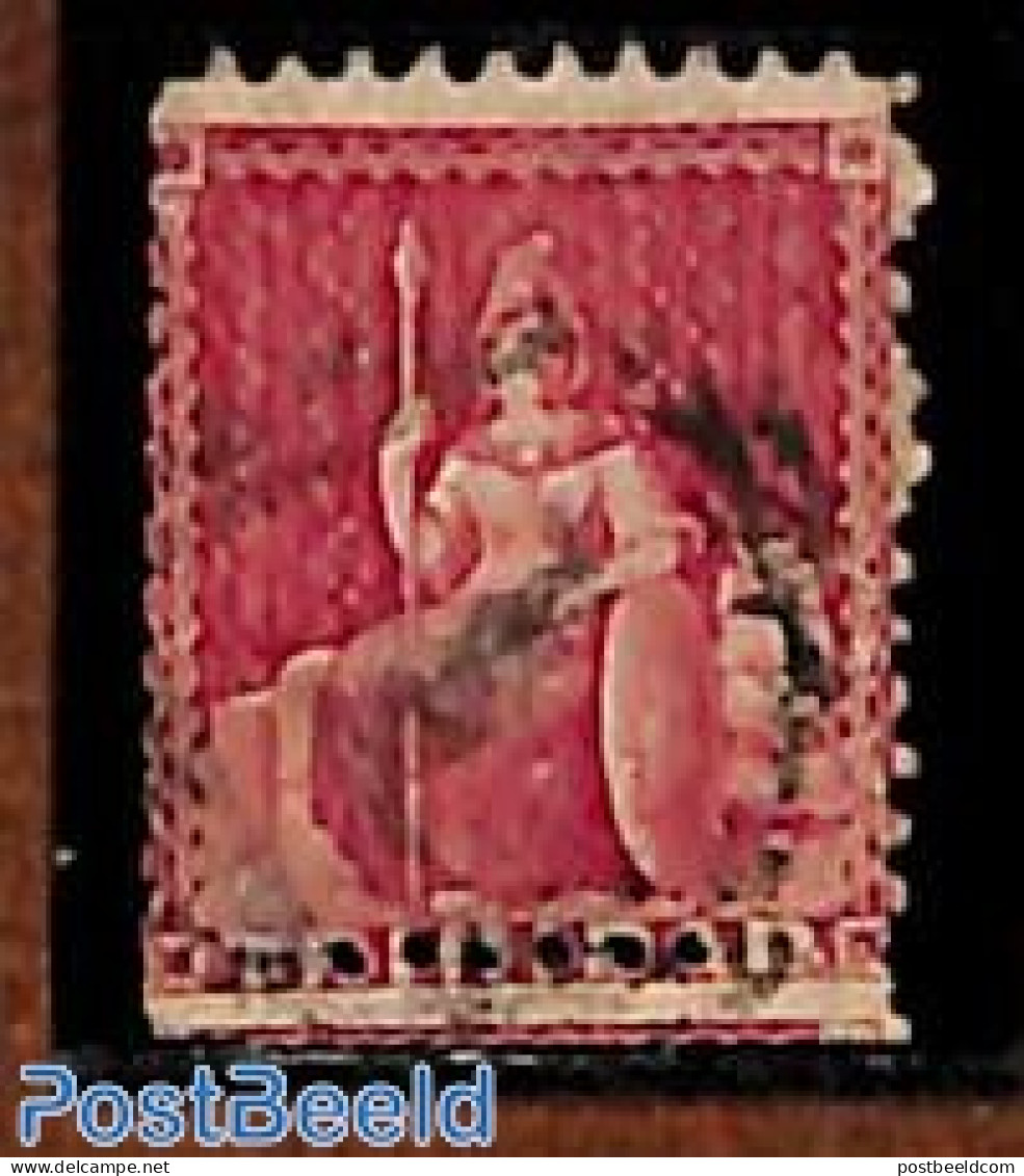 Trinidad & Tobago 1862 1d, Without WM, Perf. 11.5, Used, Used Stamps - Trinité & Tobago (1962-...)