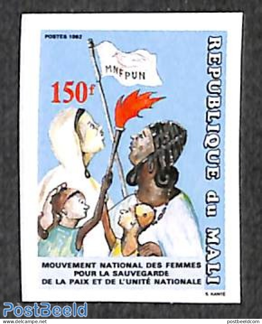 Mali 1992 Women Associations 1v, Imperforated, Mint NH, History - Women - Non Classés