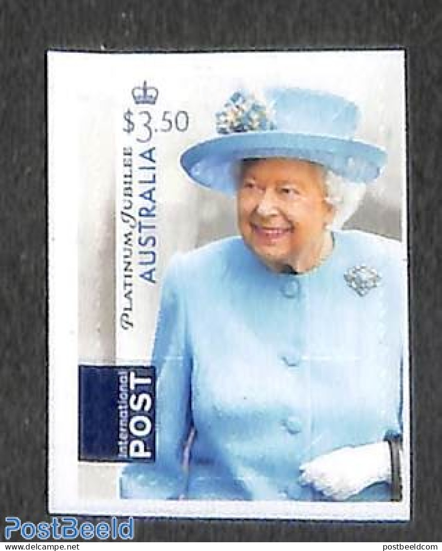 Australia 2022 Queen Elizabeth II, Platinum Jubilee 1v S-a, Mint NH, History - Kings & Queens (Royalty) - Nuovi