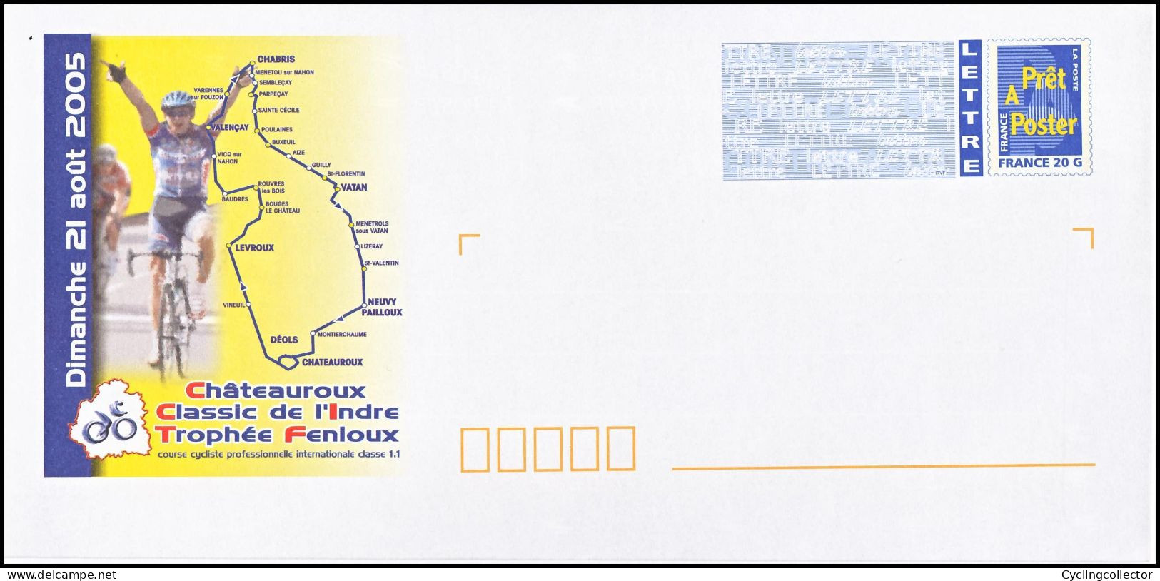 PaP Châteauroux Classic De L'Indre Trophée Fenioux Dimanche 21 Août 2005 - Cyclisme