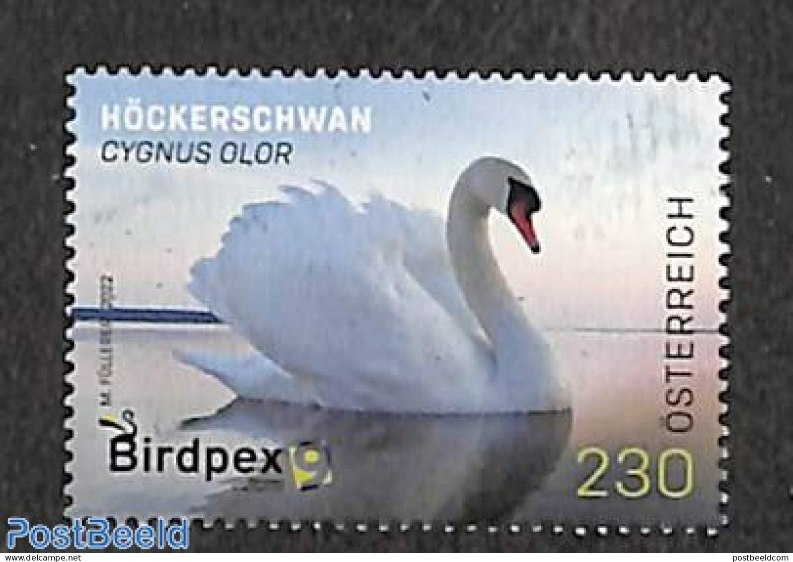 Austria 2022 Birdpex, Swan 1v, Mint NH, Nature - Birds - Unused Stamps