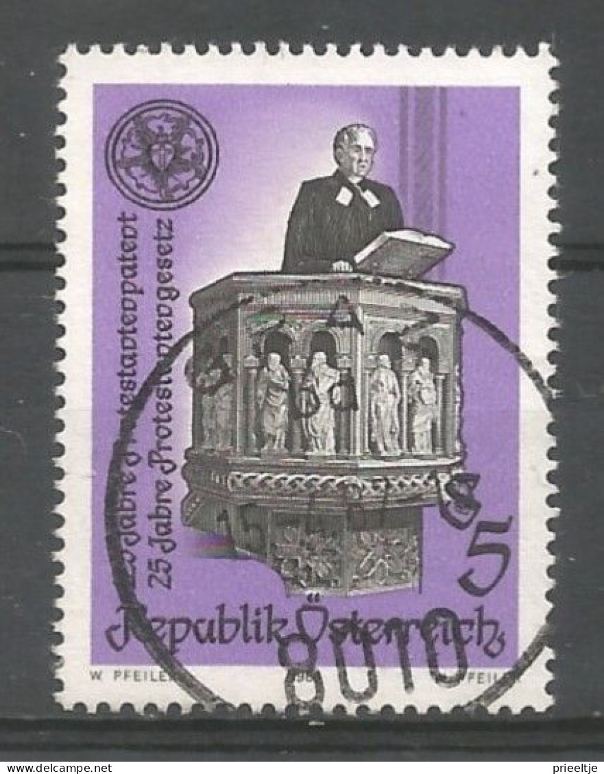 Austria - Oostenrijk 1986  Protestant Church Y.T. 1693  (0) - Gebraucht