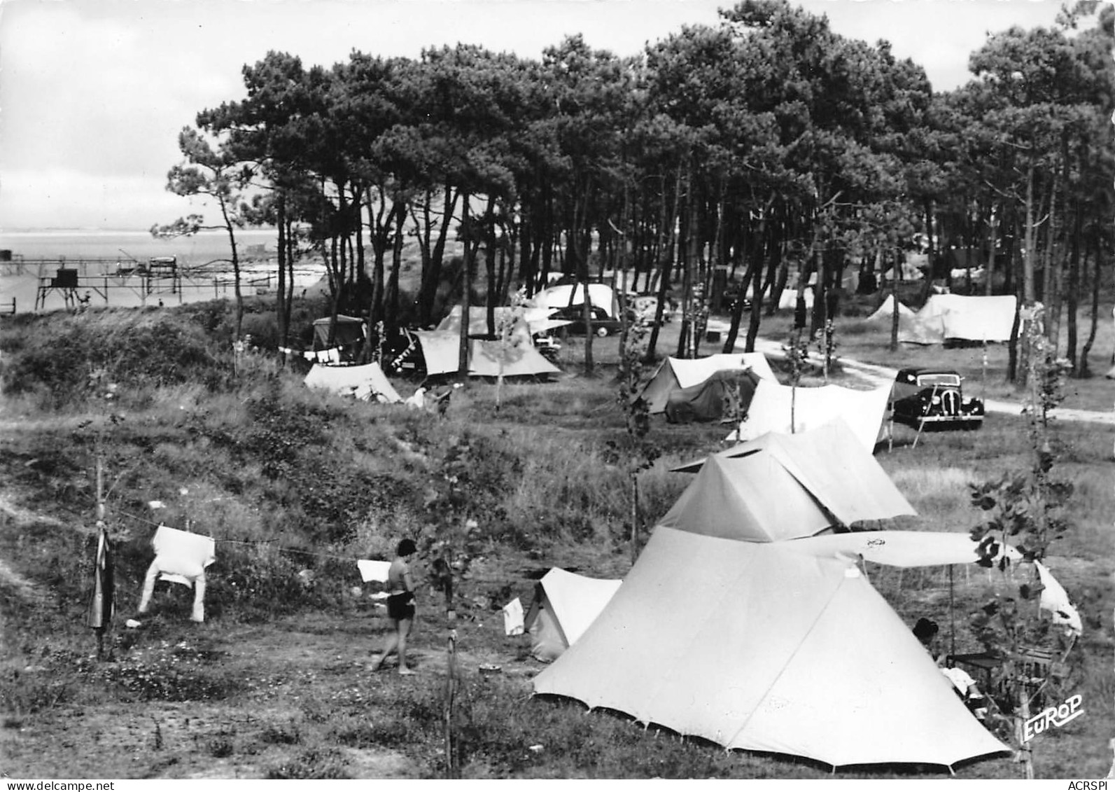 17 FOURAS Le Camping De Cadoret  (Scans R/V) N° 4 \MO7004 - Fouras-les-Bains
