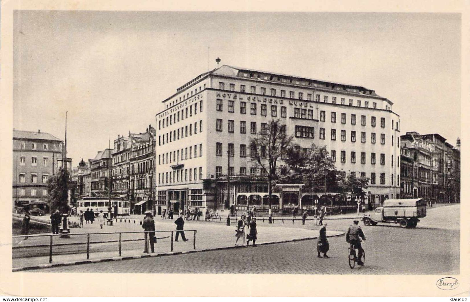 Halle / Saale - Riebeckplatz Gel.1943 - Halle (Saale)