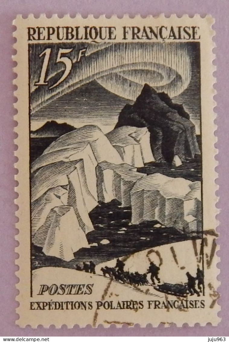 FRANCE YT 829 OBLITERE "EXPEDITIONS POLAIRES" ANNÉE 1949 - Used Stamps