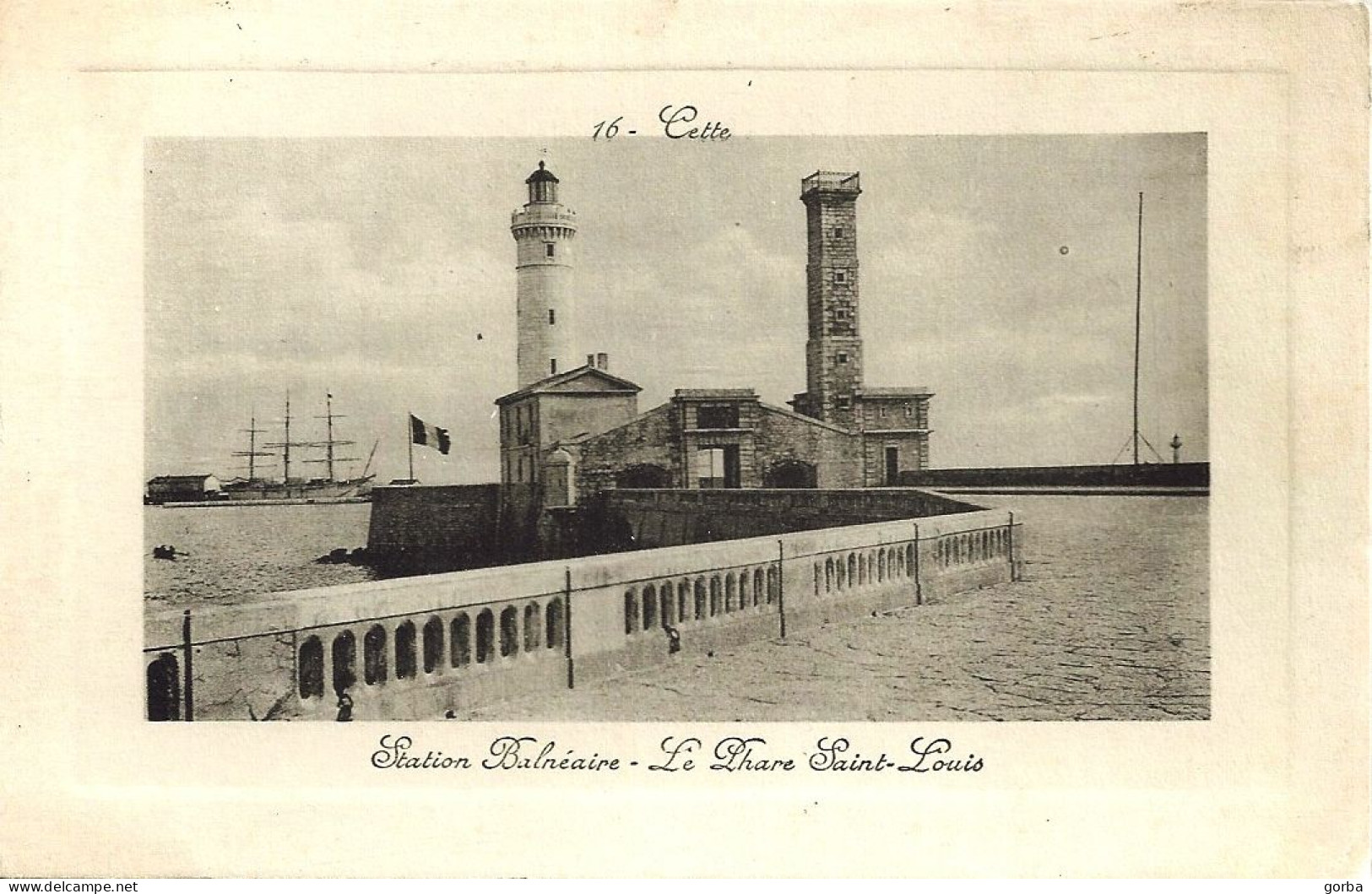 *CPA - 34 - CETTE (SETE) - Station Balneaire - Le Phare Saint Louis - Sete (Cette)