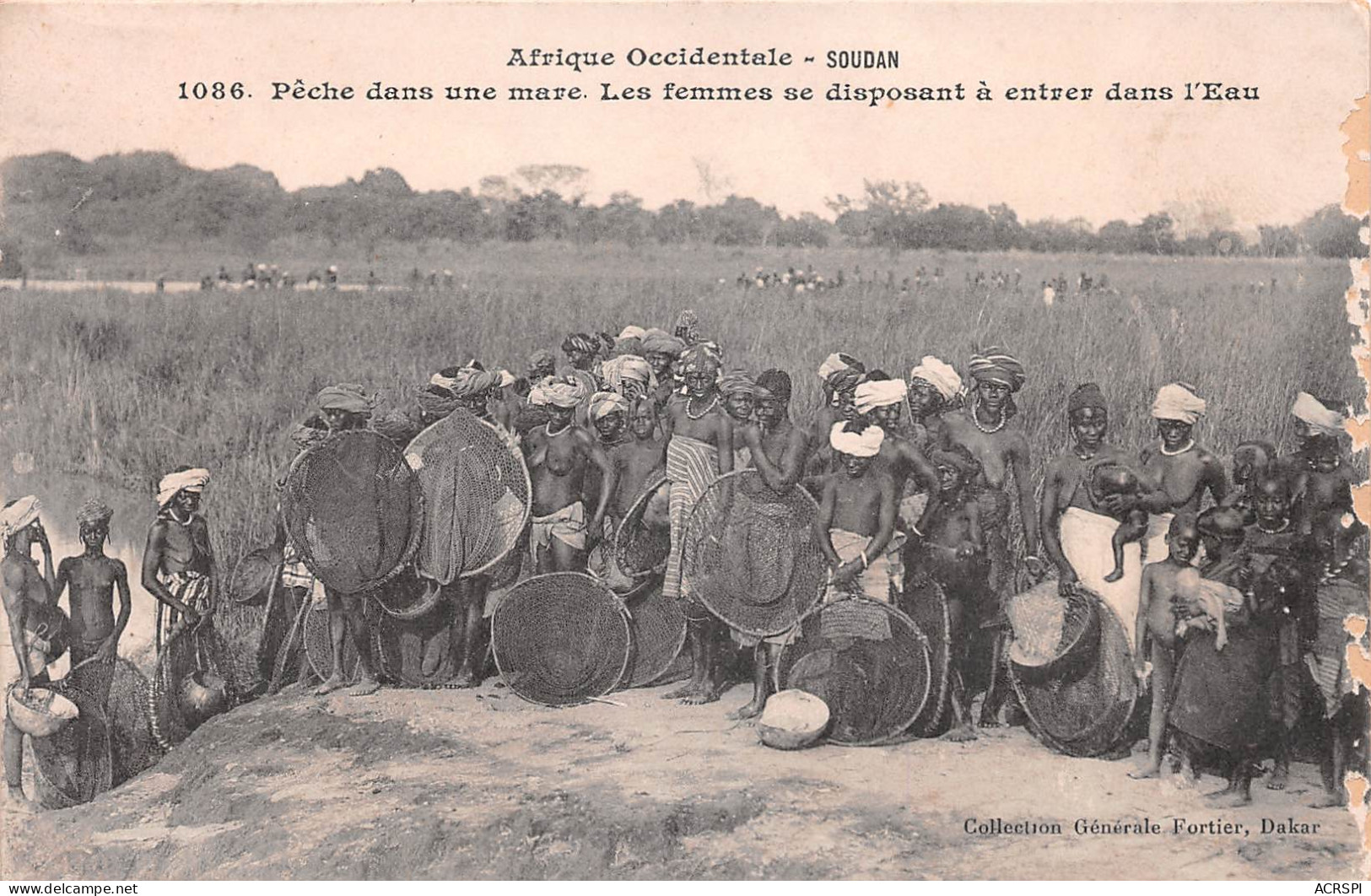 MALI Ex Soudan Femmes Armées De Masses Vont Entrées Dans Le Marigots Carte Vierge (Scans R/V) N° 57 \MO7010 - Mali