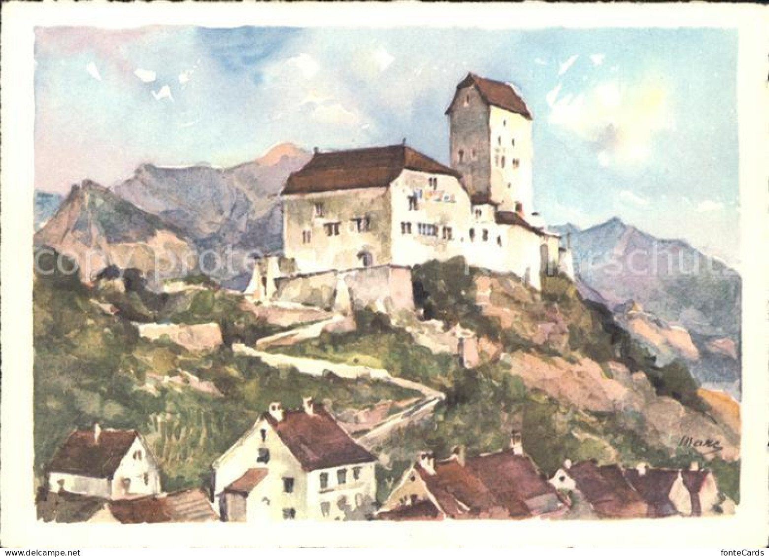 11666236 Sargans Schloss Sargans Sargans - Andere & Zonder Classificatie