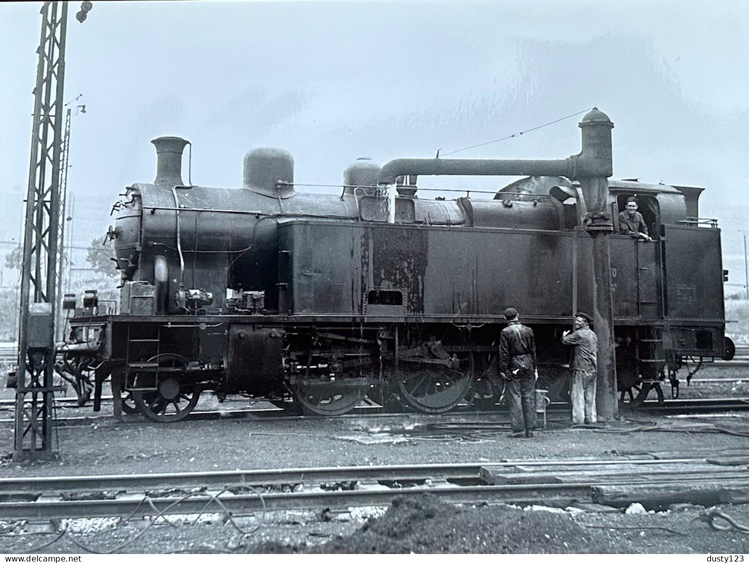 Luxembourg Wasserbillig    Photo Locomotive à Vapeur CFL - Autres & Non Classés