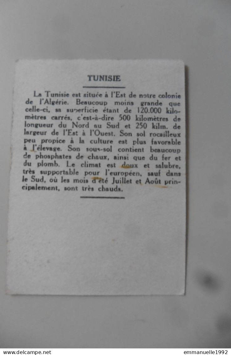 Chromo Série Colonies Françaises - Tunisie - Mosquée - Andere & Zonder Classificatie