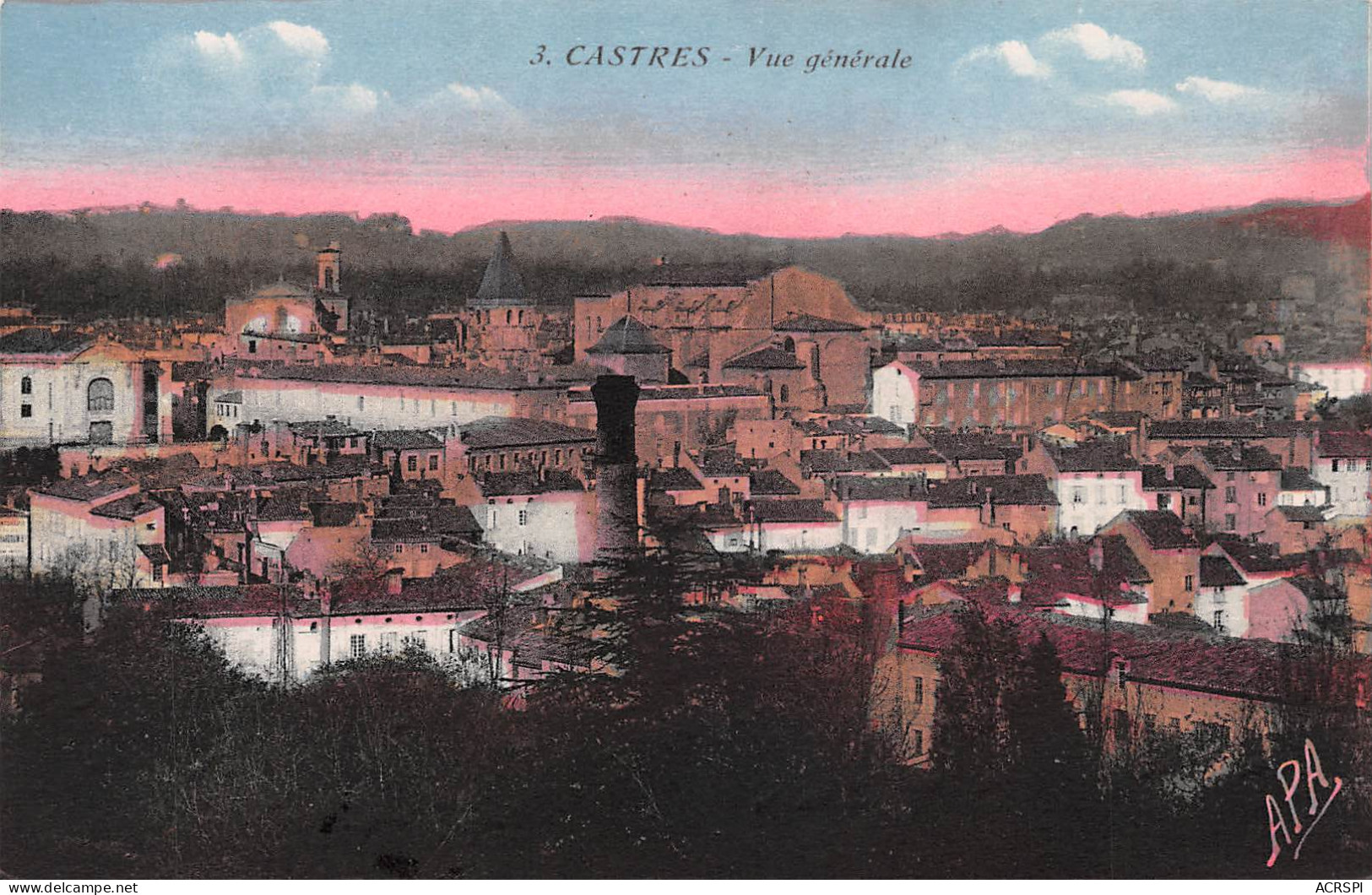 81 CASTRES. Vue Générale (Scans R/V) N° 37 \MO7016 - Castres