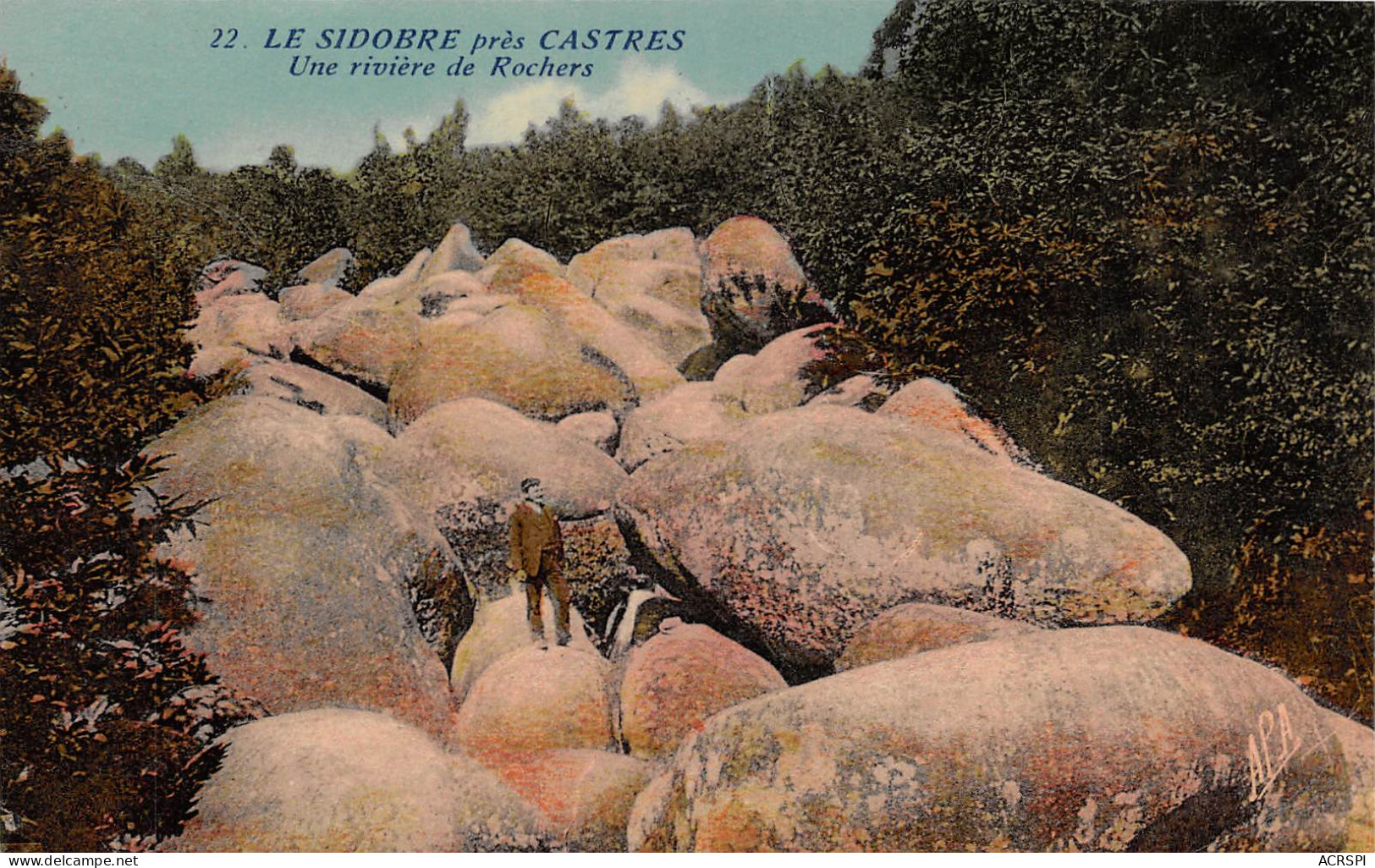 81 CASTRES. Le SIDOBRE Une Rivière De Rochers  (Scans R/V) N° 38 \MO7016 - Castres