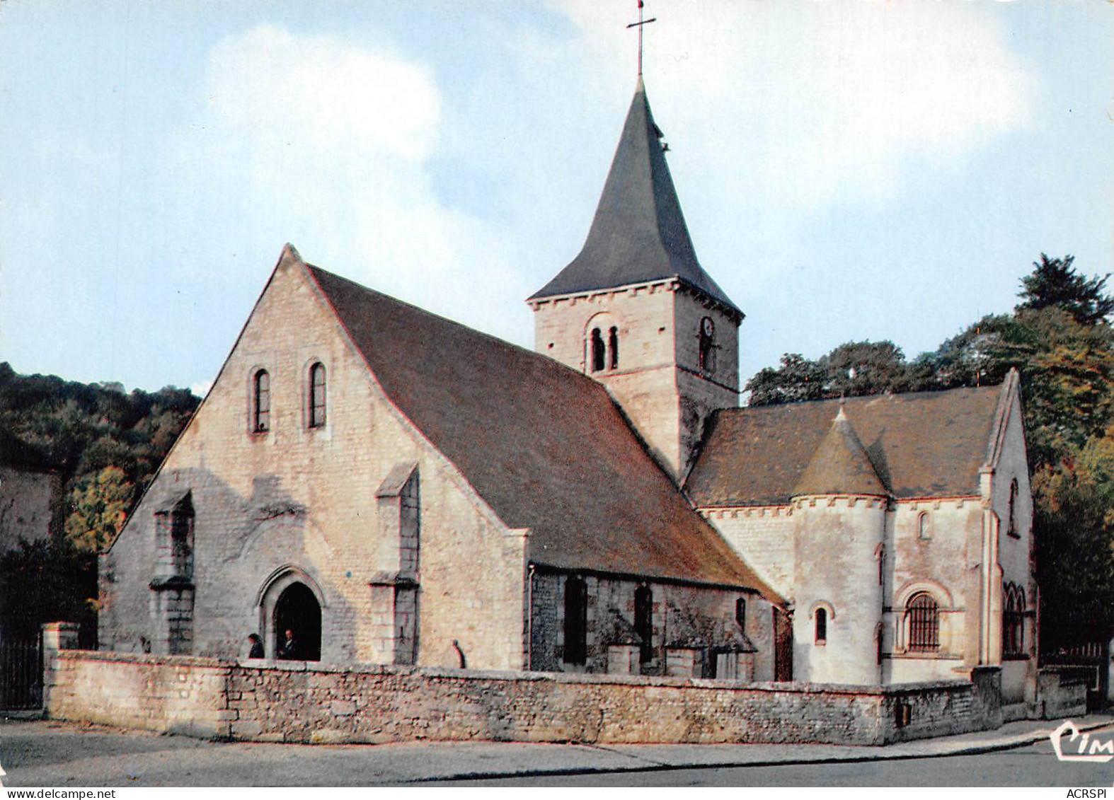 76 Saint-Wandrille-Rançon L'église Saint Michel  (Scans R/V) N° 12 \MO7017 - Saint-Wandrille-Rançon