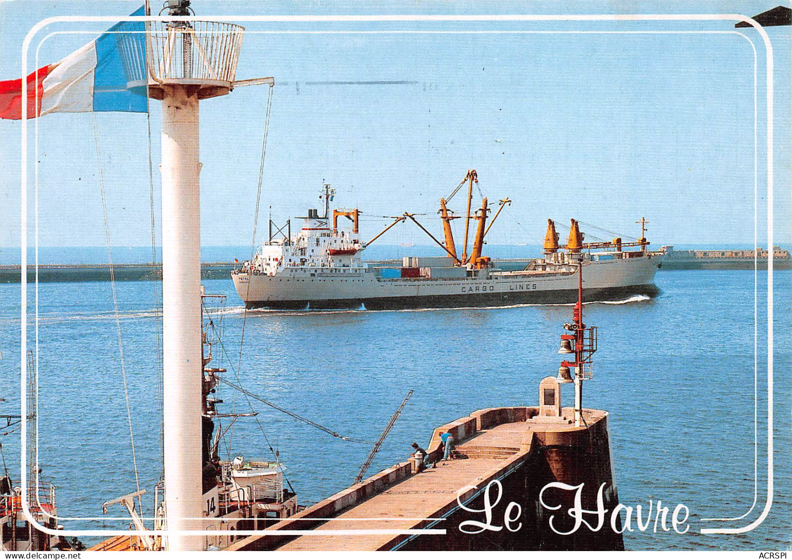 76 LE HAVRE Le Port Départ D'un Cargo (Scans R/V) N° 33 \MO7017 - Haven