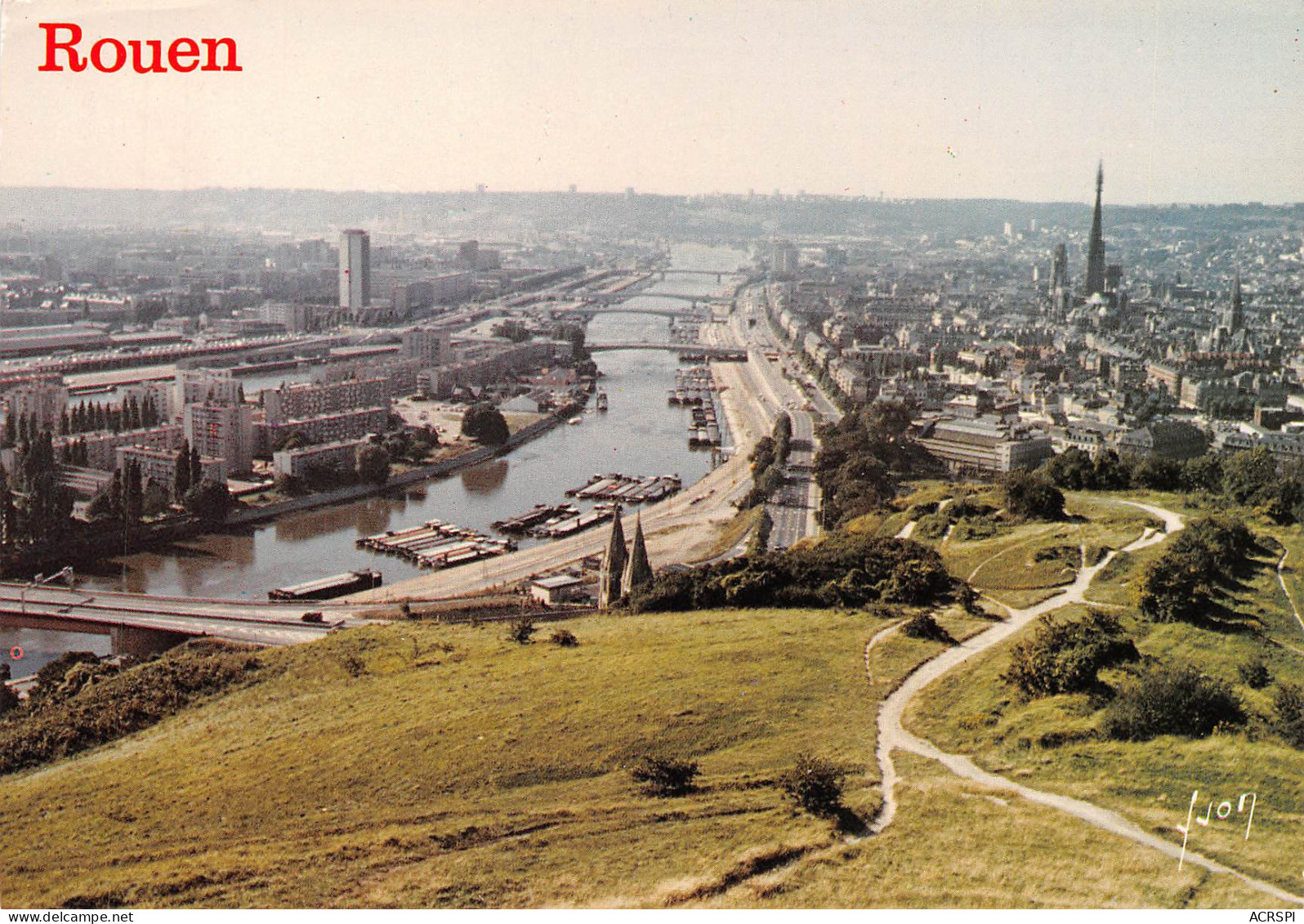 76 ROUEN Vue Générale  (Scans R/V) N° 63 \MO7017 - Rouen