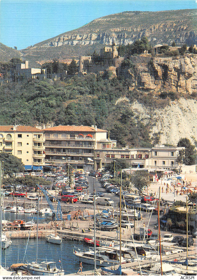 13 CASSIS Le Chateau Dominant Le Port Carte Vierge Non Circulé (scan R/V) N° 51 \MO7021 - Cassis