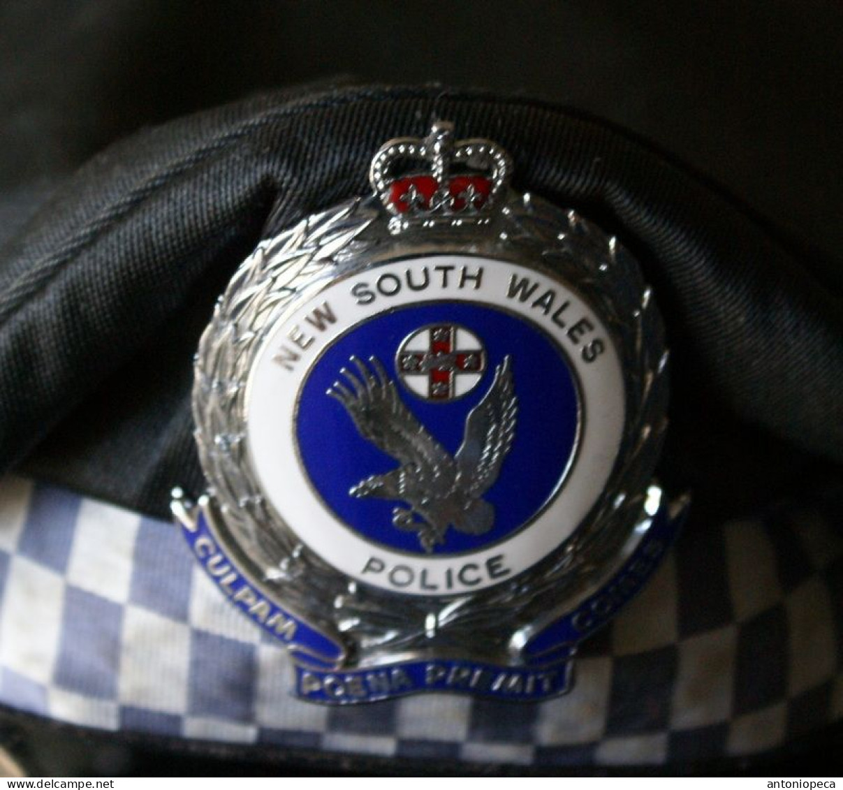 AUSTRALIAN POLICE (NEW SOUTH WALES) CAP - Helme & Hauben