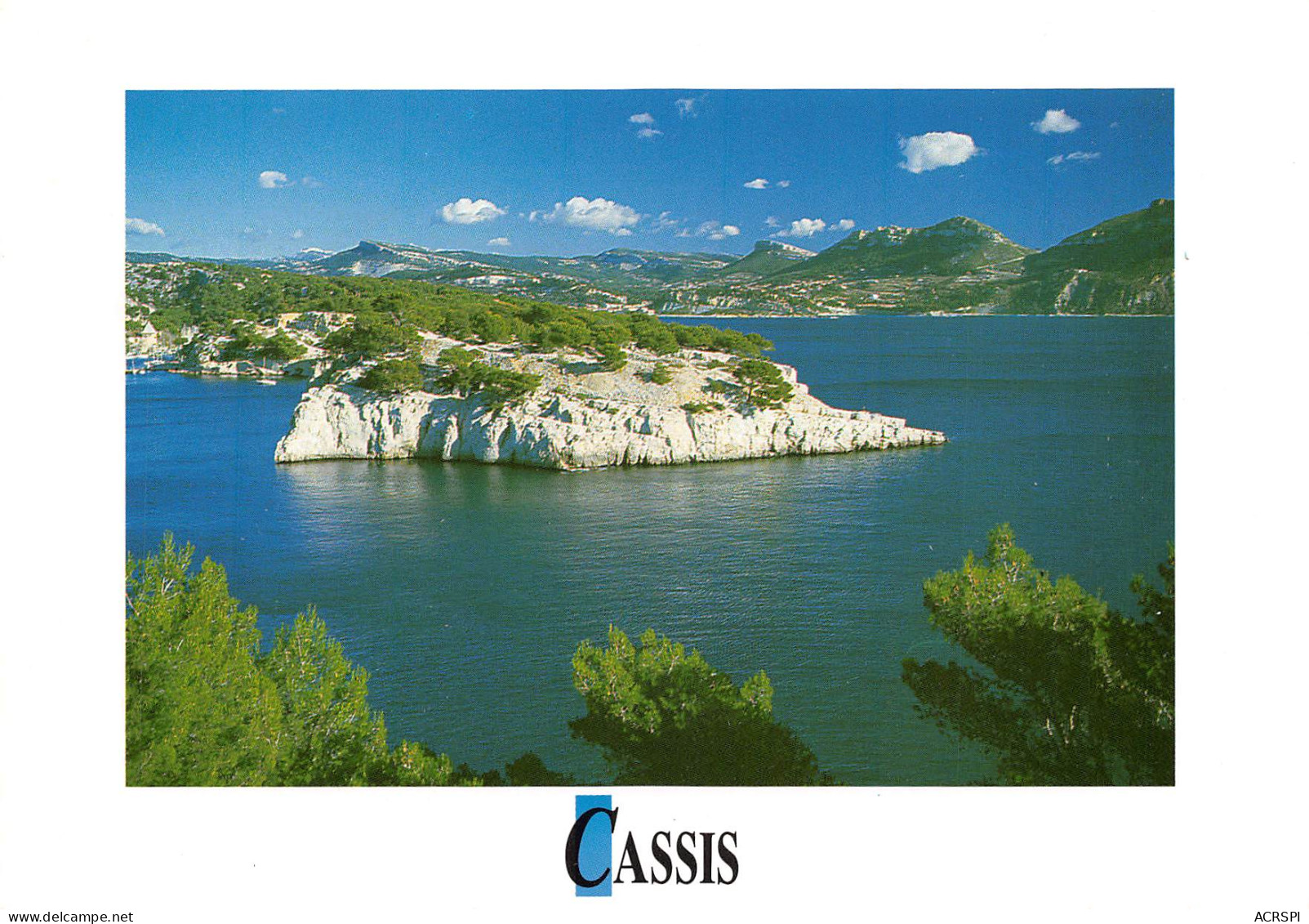 13 CASSIS La Calanque De Port Miou Carte Vierge Non Circulé (scan R/V) N° 55 \MO7021 - Cassis