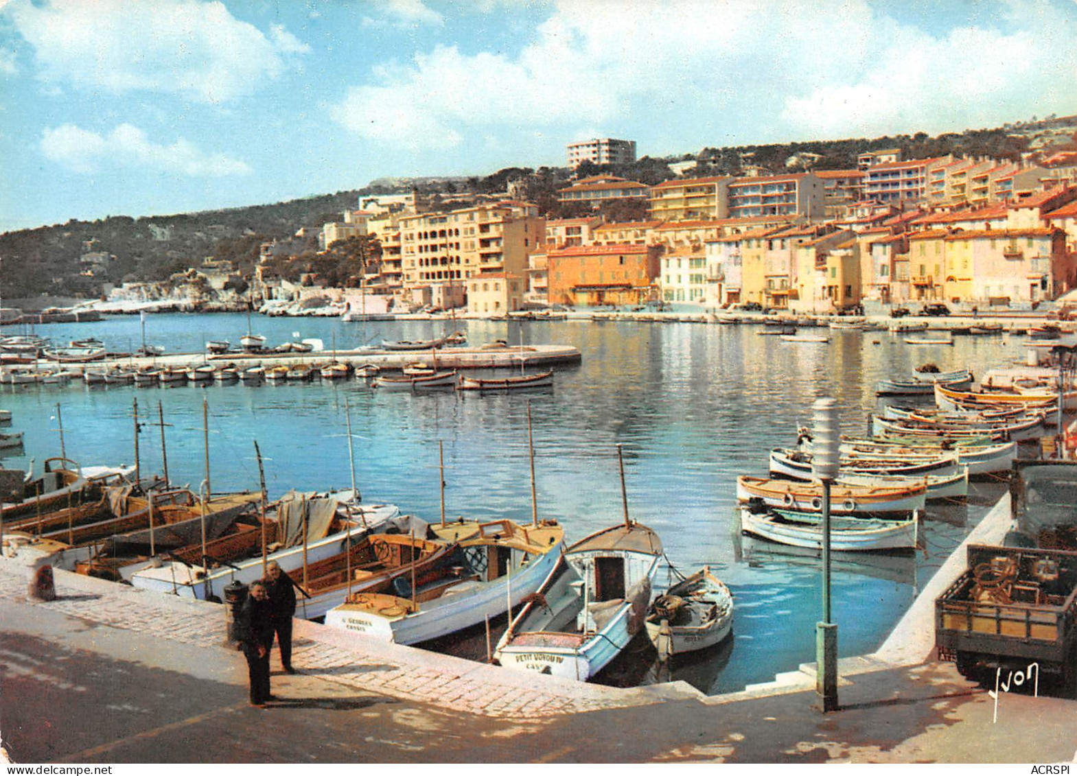 13 CASSIS Barques De Pêcheurs Dans Le Port Carte Vierge Non Circulé (scan R/V) N° 61 \MO7021 - Cassis