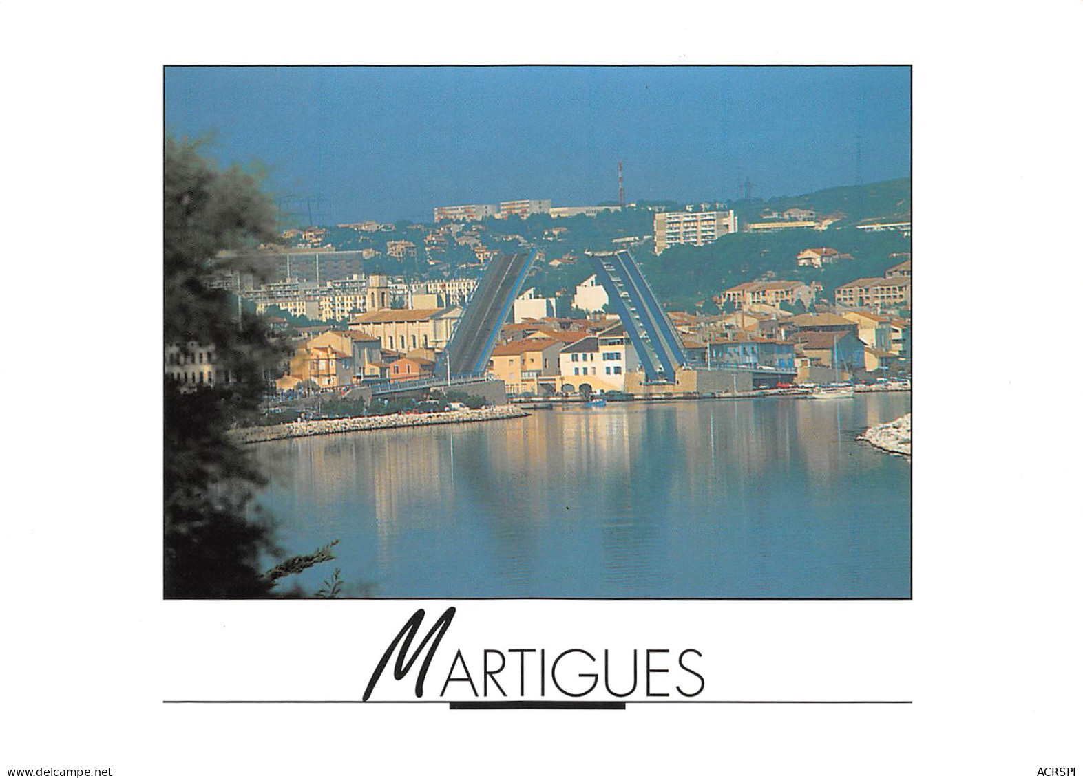 13 MARTIGUES  Le Pont Levant Carte Vierge Non Voyagé (scan R\V )  N° 14 \MO7022 - Martigues