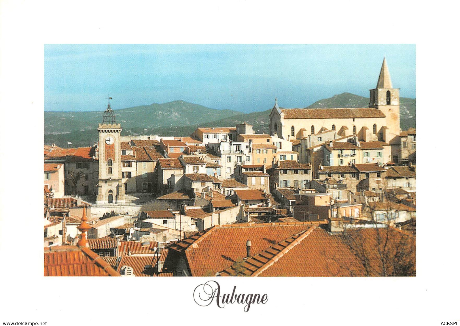 13 AUBAGNE La Vieille Ville  Carte Vierge Non Voyagé (scan R\V )  N° 20 \MO7022 - Aubagne