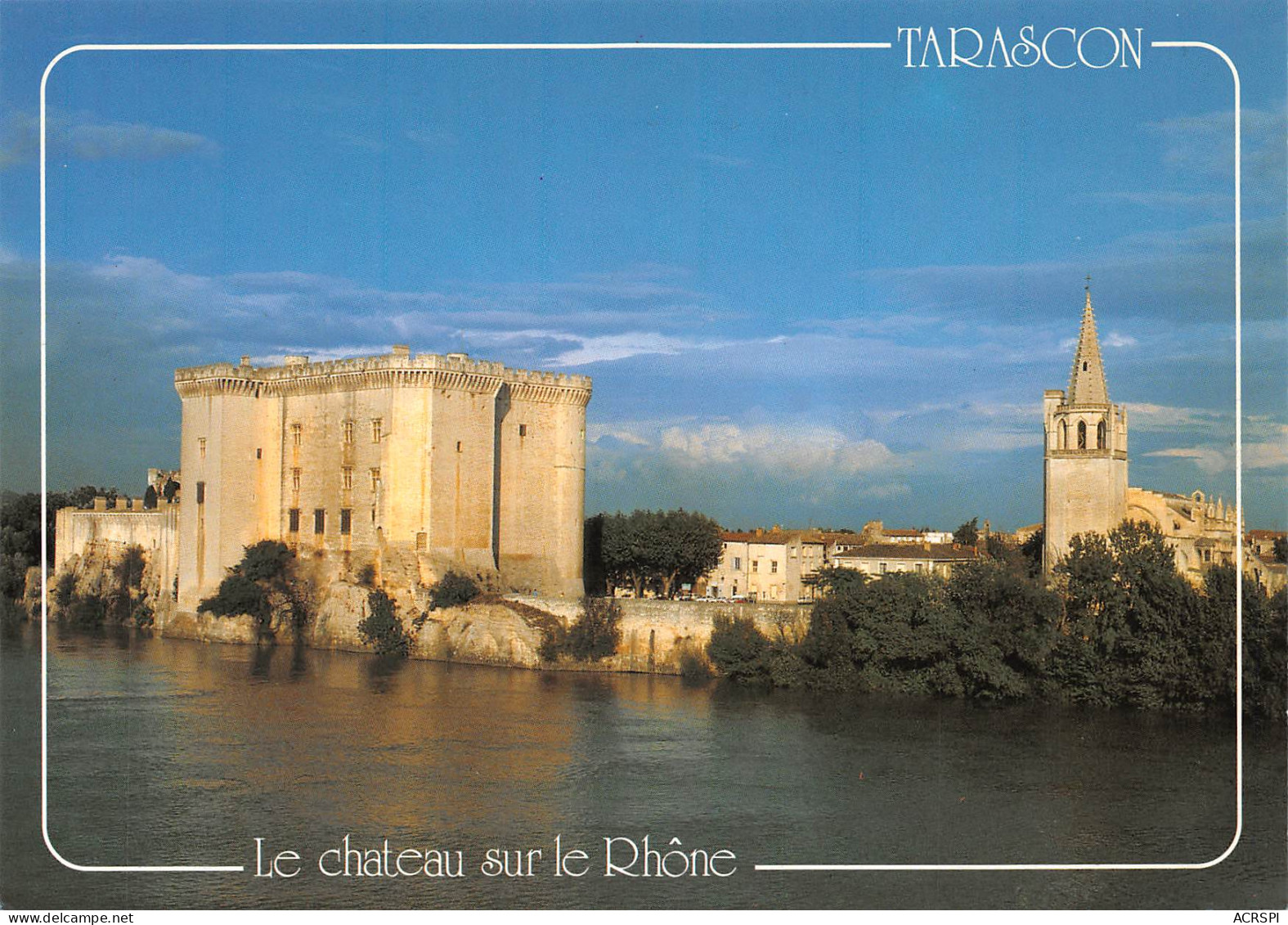 13 TARASCON Chateau Sur Le Rhone  Carte Vierge Non Voyagé (scan R\V )  N° 36 \MO7022 - Tarascon