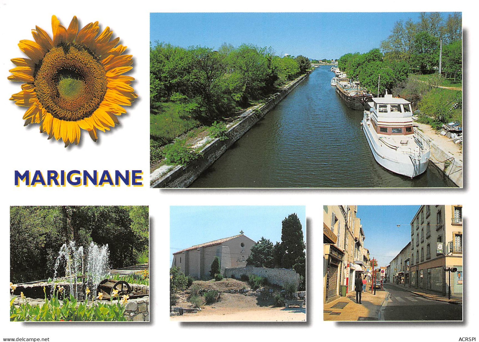 13 MARIGNANE Multivue Carte Vierge Non Voyagé (scan R\V )  N° 52 \MO7022 - Marignane