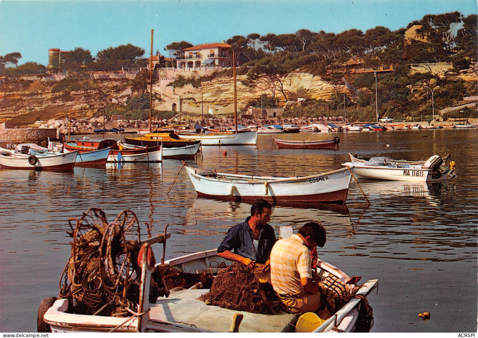 13 CARRY LE ROUET Le Port Préparatifs Pour La Pêche Carte Vierge Non Circulé (scan R/V) N° 21 \ MO7023 - Carry-le-Rouet