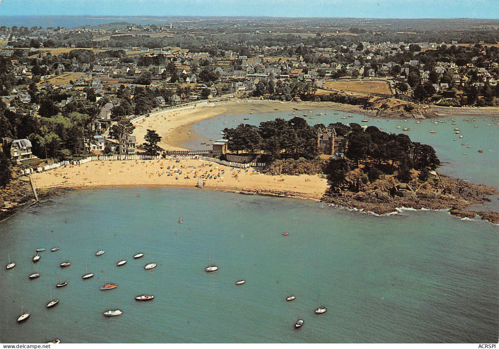 35 SAINT BRIAC Sur MER Vue Aérienne Plages Grande Salinette Et Béchet Carte Vierge Non Circulé (scan R/V) N° 29 \ MO7023 - Saint-Briac