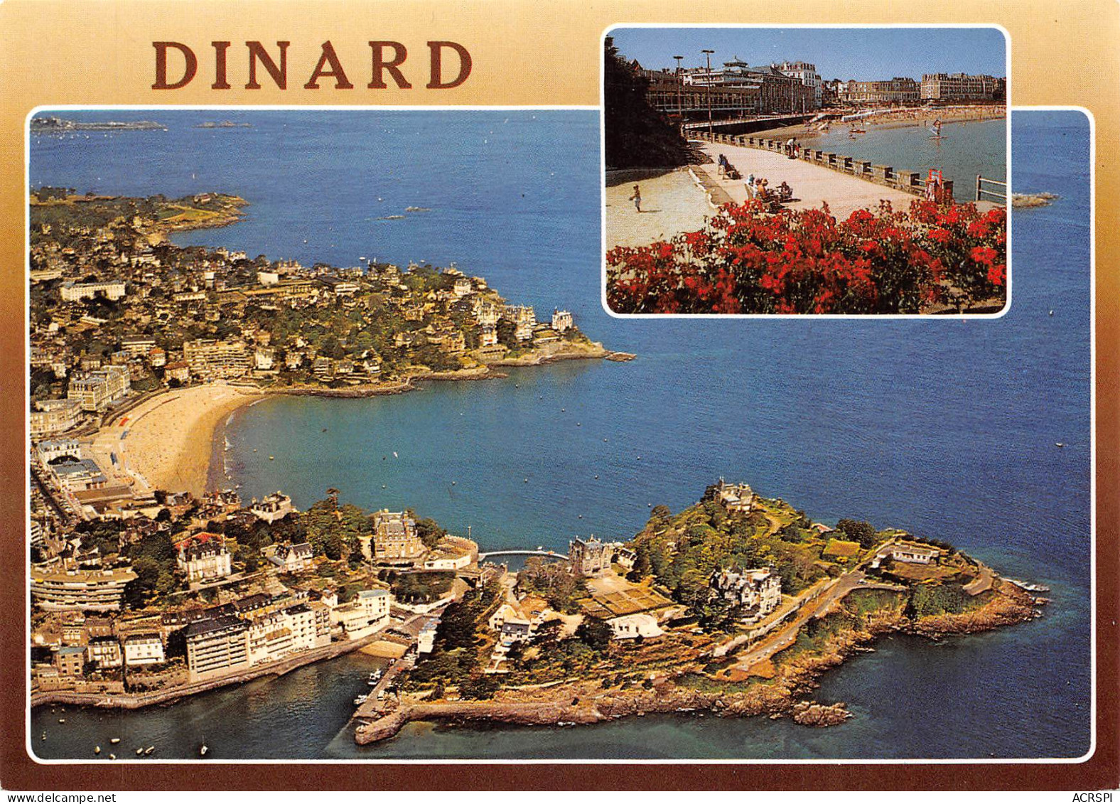 35 DINARD Plage De L'écluse   Carte Vierge Non Circulé (Scan R/V )n° 14 \MO7026 - Dinard