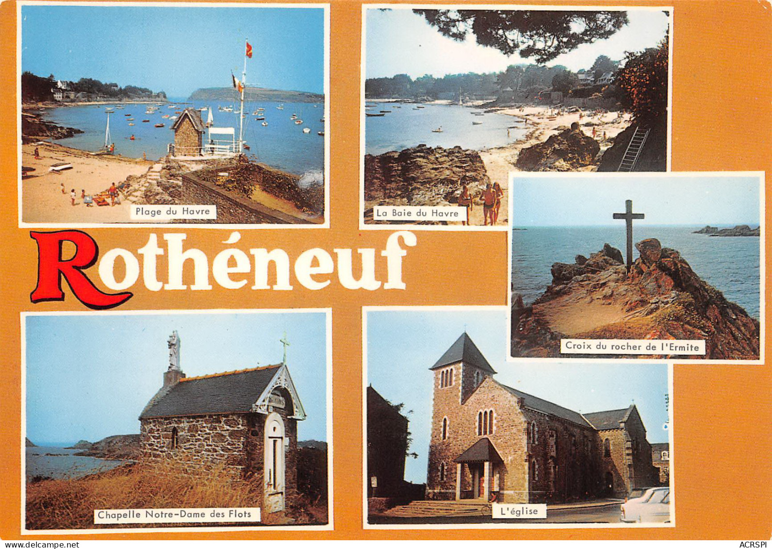 35 ROTHENEUF Multivue  Carte Vierge Non Circulé (Scan R/V ) N° 30 \MO7027 - Rotheneuf