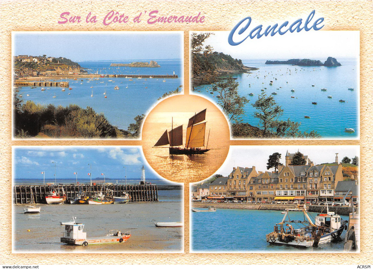 35 CANCALE  Multivue Carte Vierge Non Circulé (Scan R/V ) N° 44 \MO7027 - Cancale