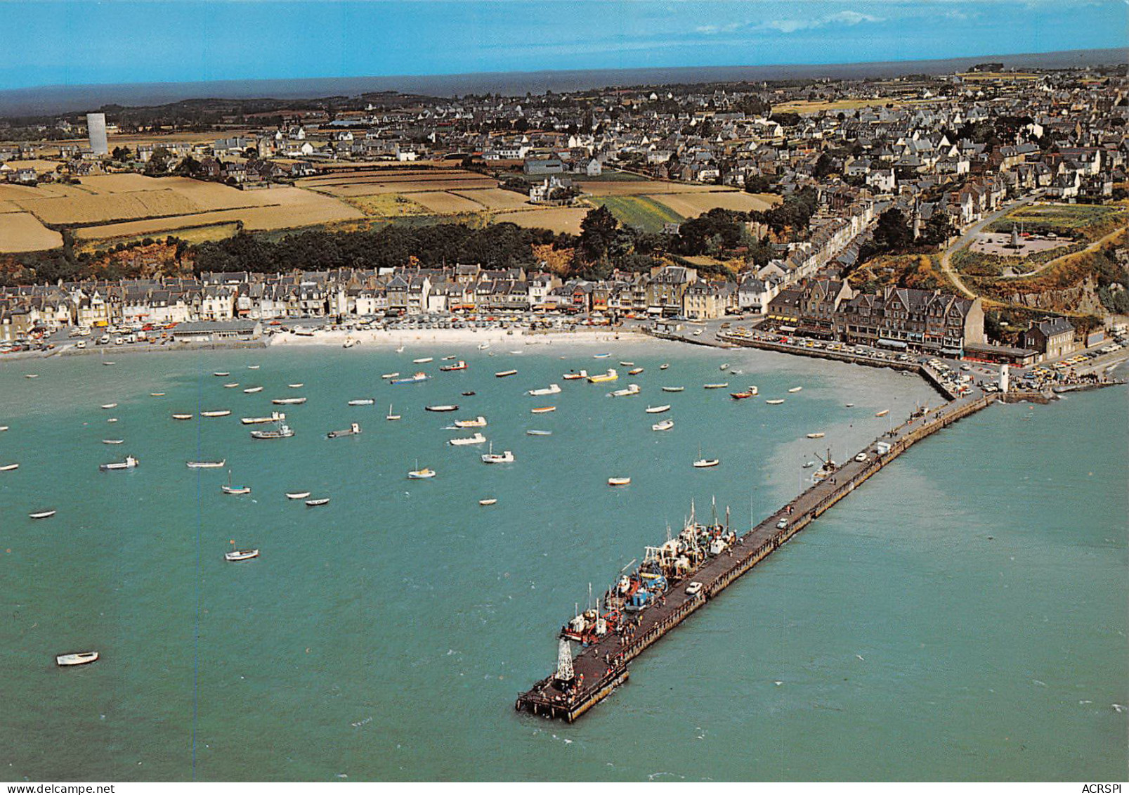 35 CANCALE Vue Aérienne Du Port De La Houle  Carte Vierge Non Circulé (Scan R/V ) N° 66 \MO7027 - Cancale