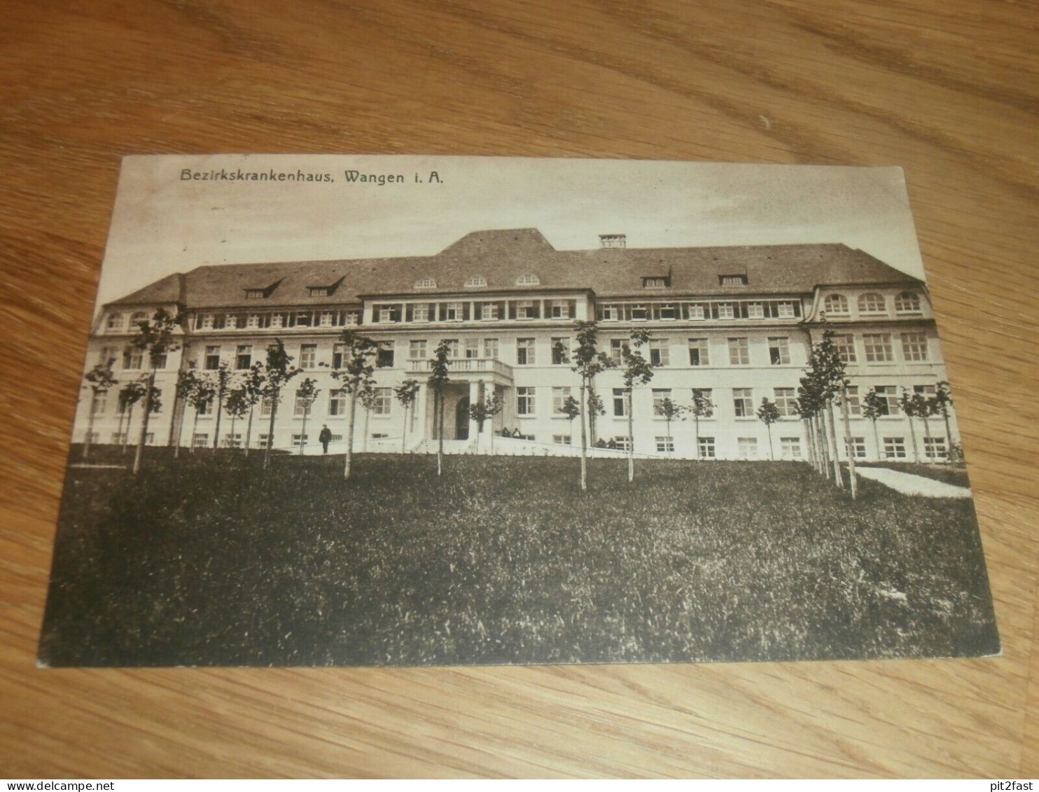 Wangen I. Allgäu , 1918 , Krankenhaus , Ansichtskarte , Postkarte !!! - Wangen I. Allg.
