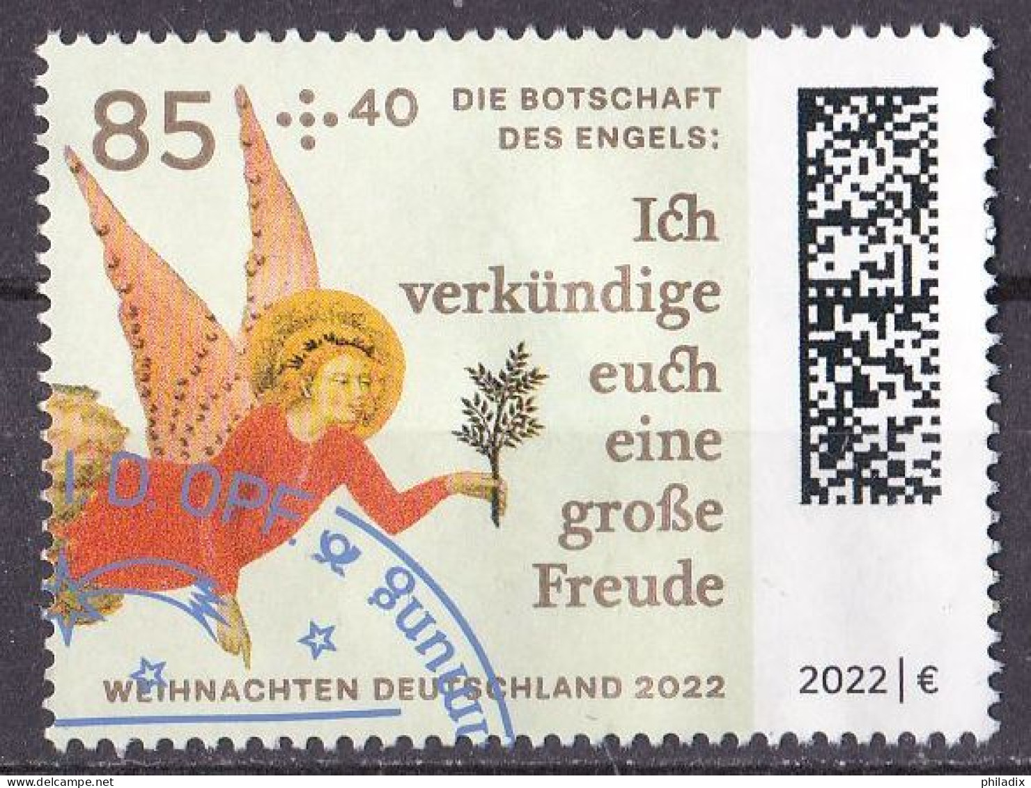 BRD 2022 Mi. Nr. 3724 O/used (BRD1-4) - Oblitérés