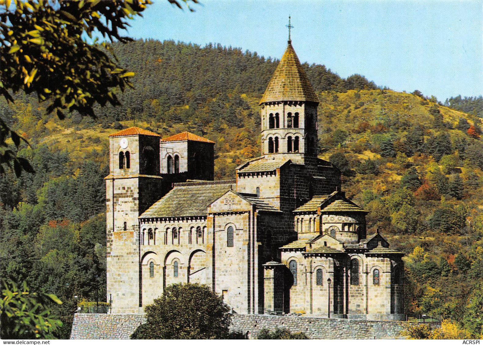 63 SAINT NECTAIRE L'église Romane Vue Du Chevet Carte Vierge Non Circulé (Scans R/V) N° 8 \MO7030 - Saint Nectaire