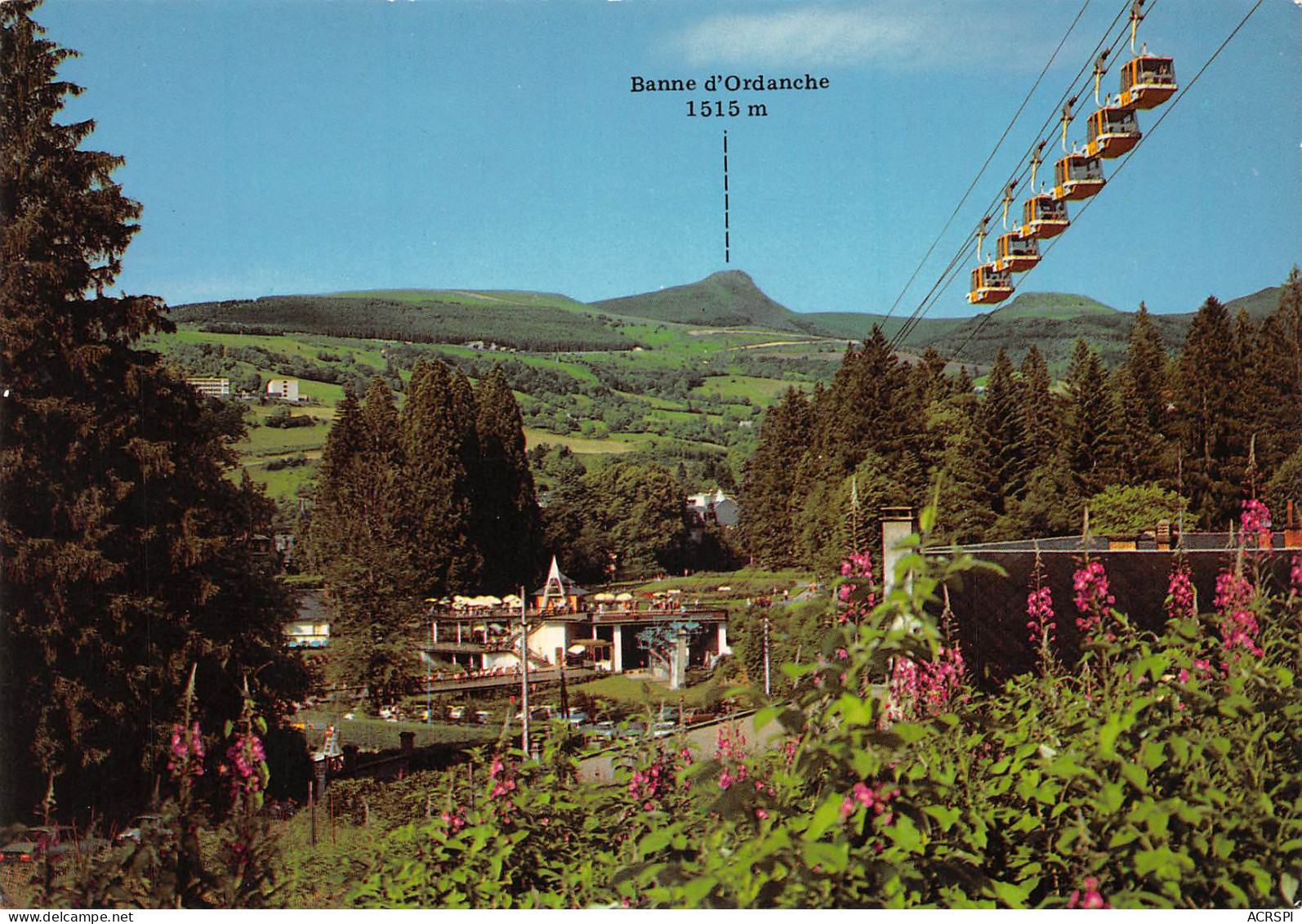 63  LA BOURBOULE Départ Du Télécabine De CHARLANNES Carte Vierge Non Circulé   (Scans R/V) N° 51 \MO7031 - La Bourboule