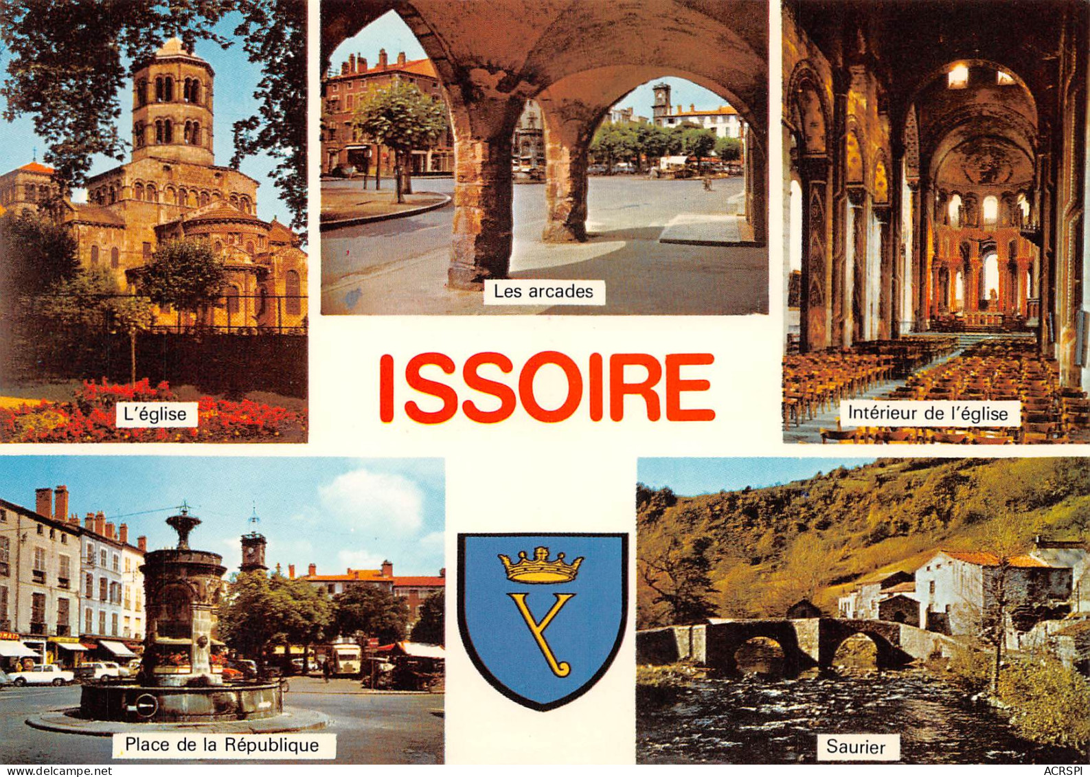 63 ISSOIRE Multivue Carte Vierge Non Circulé (Scans R/V) N° 64 \MO7034 - Issoire