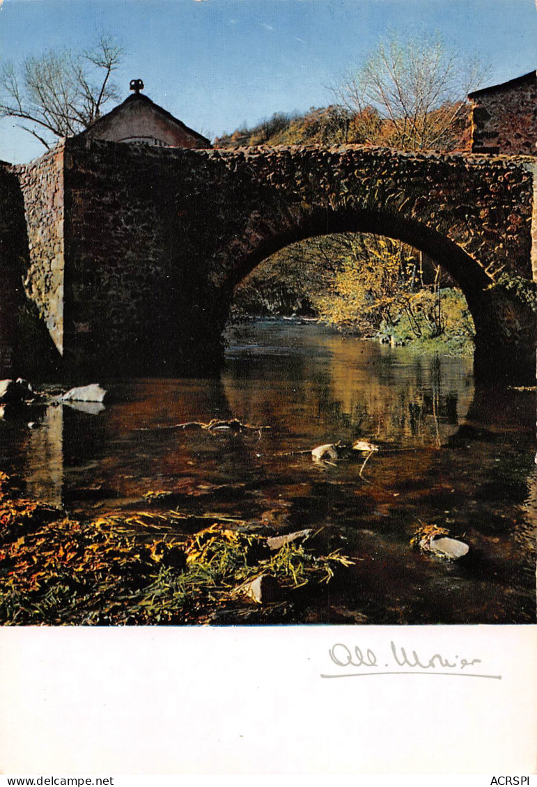 63 ISSOIRE Le Vieux Pont De SAURIER Carte Vierge Non Circulé(Scans R/V) N° 69 \MO7034 - Issoire