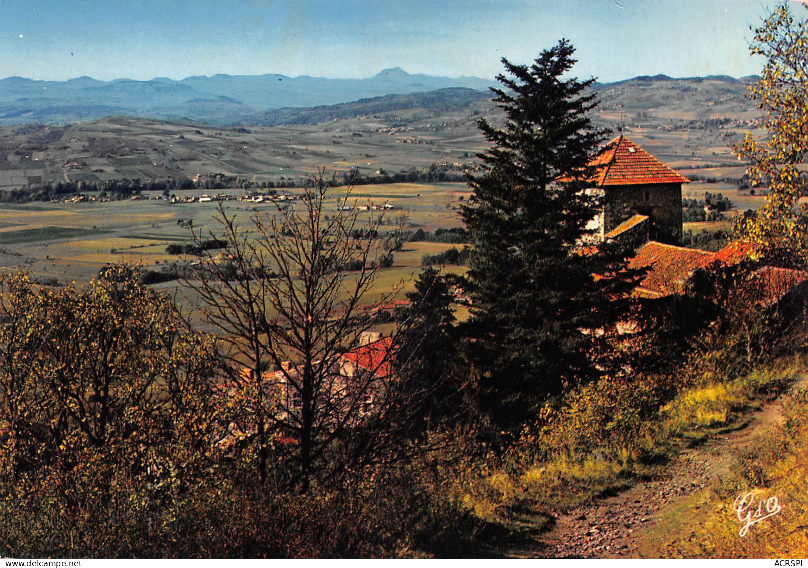 63 ISSOIRE Sauxillanges Vue D'USSON Carte Vierge Non Circulé (Scans R/V) N° 71 \MO7034 - Issoire