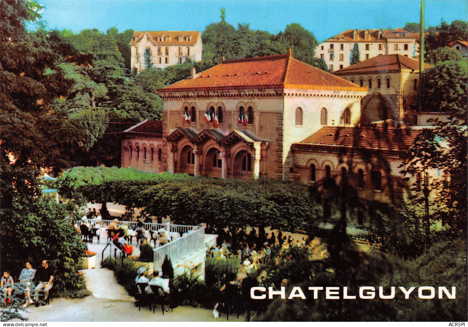 63 Châtel-Guyon Hotel Bellevue Et Hotel Du Mont-Chalusset Carte Vierge Non Circulé édition YPA(Scans R/V) N° 57 \MO7035 - Châtel-Guyon