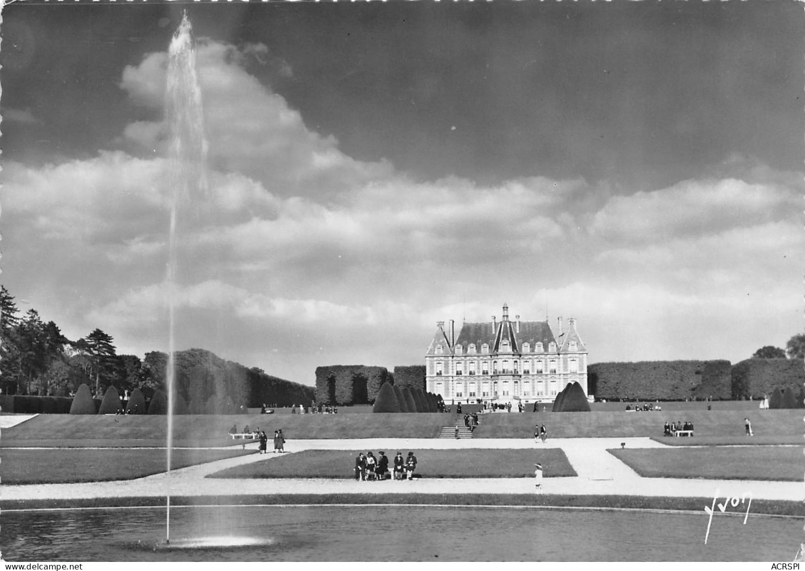 SCEAUX Le Chateau Vu Du Parc  Carte Vierge Non Circulé (Scans R/V) N° 51 \MO7038 - Sceaux