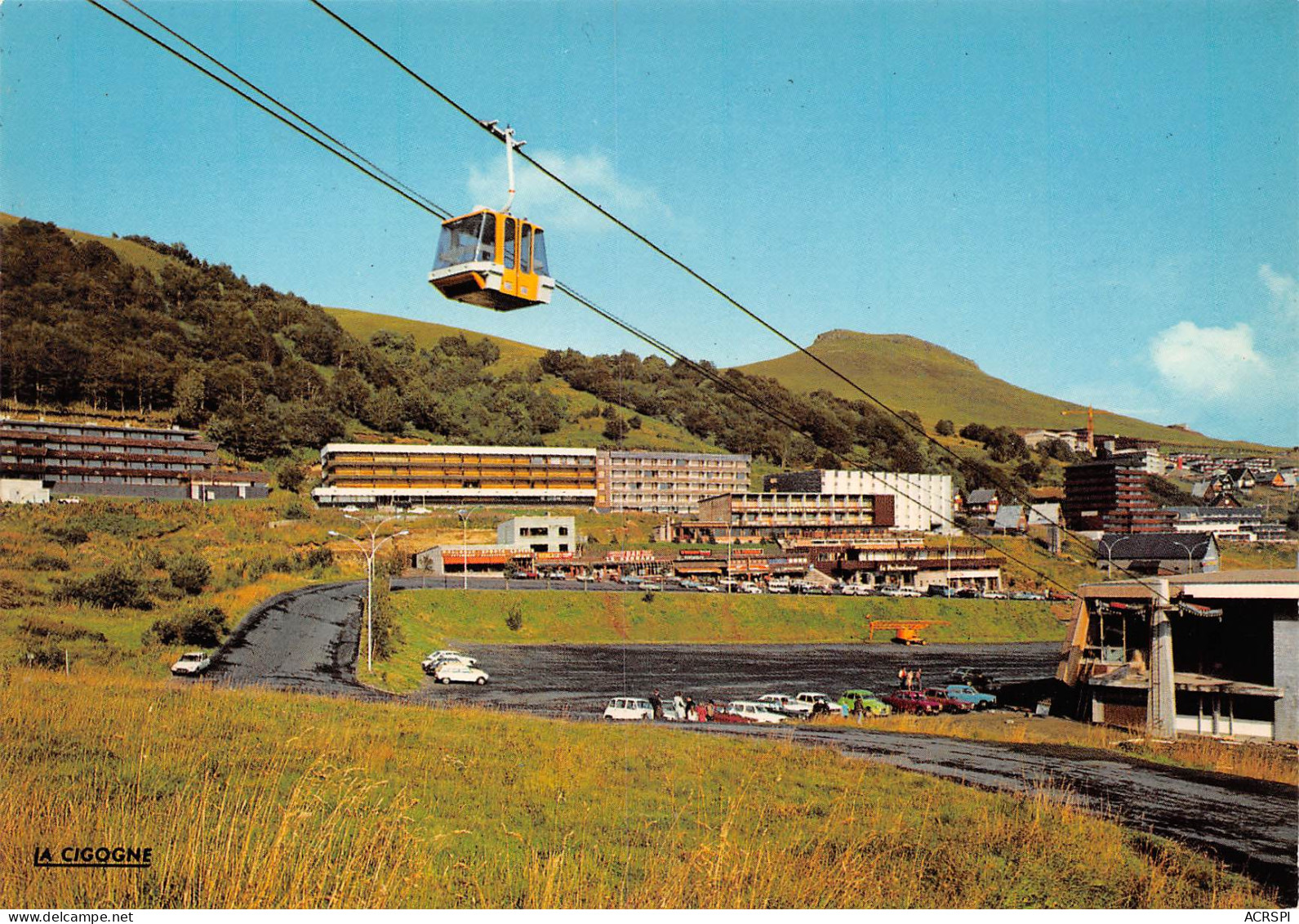 63  SUPER BESSE Télécabine De La Perdrix Carte Vierge Non Circulé  (Scans R/V) N° 43 \MO7039 - Besse Et Saint Anastaise