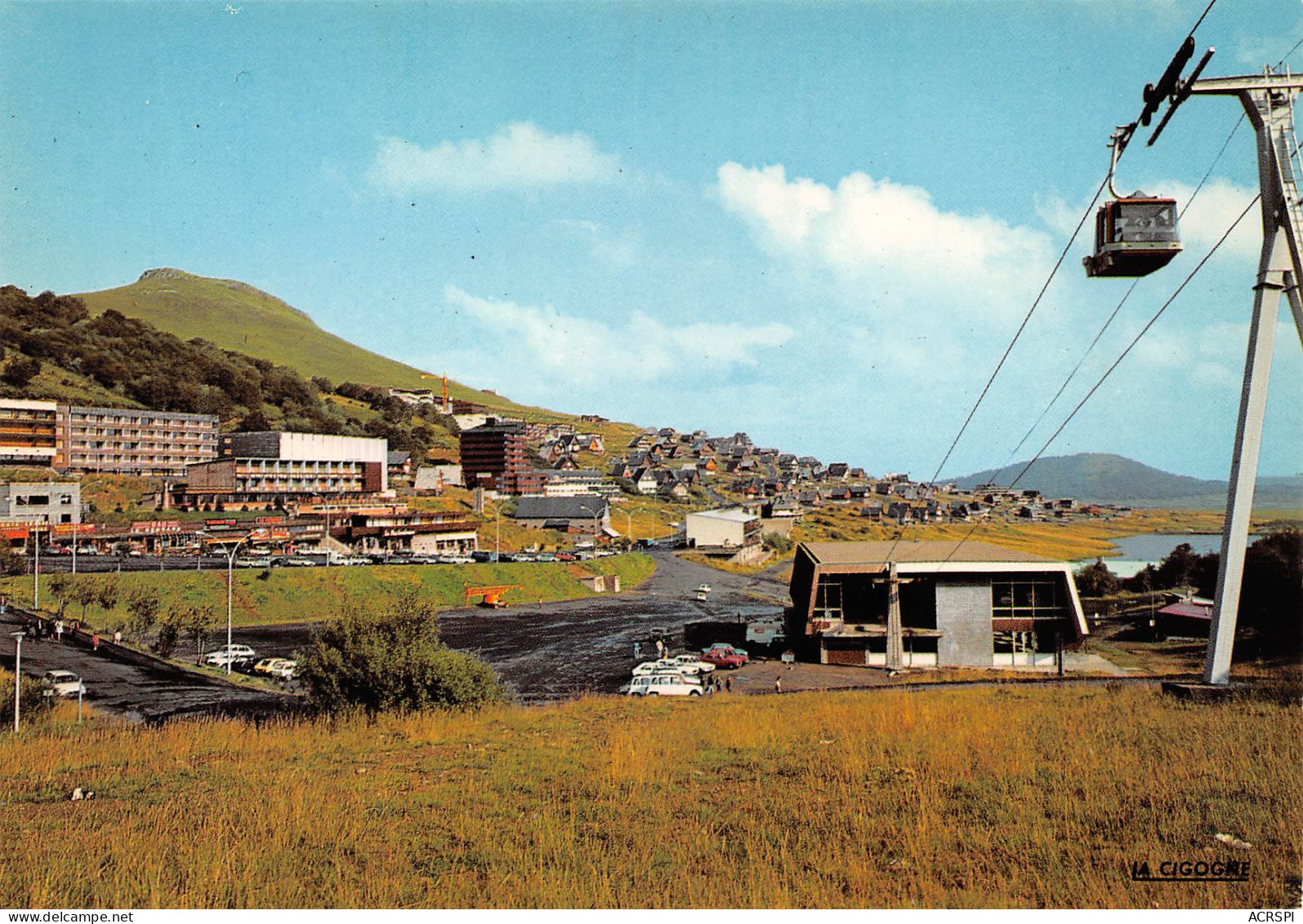 63  SUPER BESSE  Gare Du Nouveau Télécabine Carte Vierge Non Circulé  (Scans R/V) N° 50 \MO7039 - Besse Et Saint Anastaise