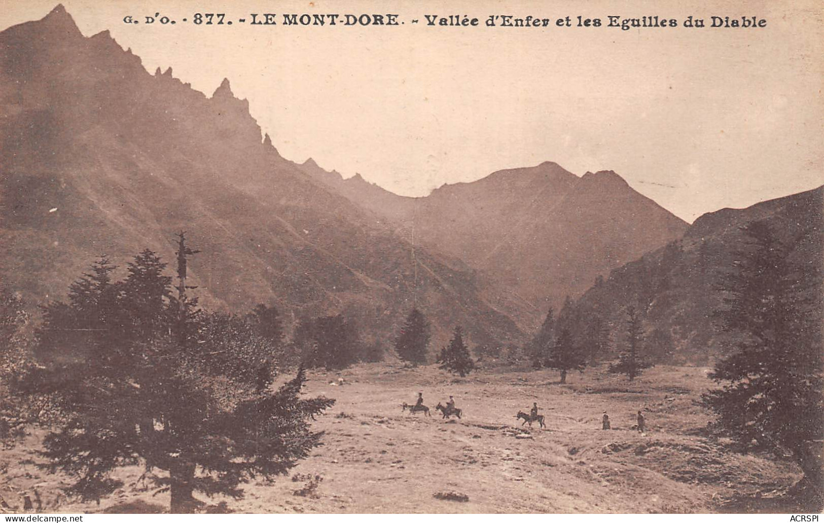 63 LE MONT DORE  Vallée D'enfer Et Aiguilles Du Diable (Scans R/V) N° 44 \MO7043 - Le Mont Dore