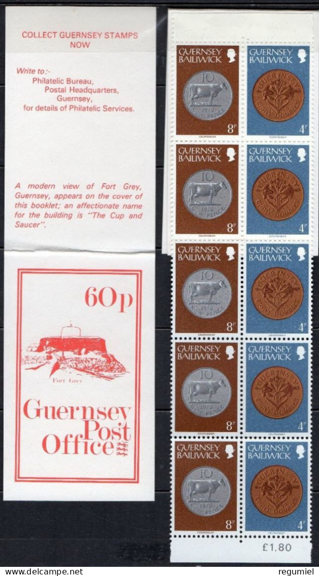 Guernsey Carnet 175 ** MNH. 1981 - Guernesey
