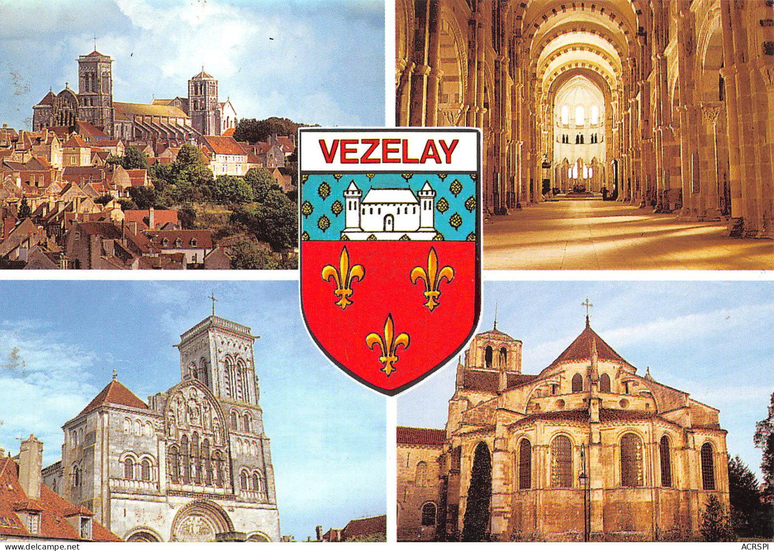89 VEZELAY Multivue Carte Non Circulé édition Valoire (Scans R/V) N° 37 \MO7045 - Vezelay