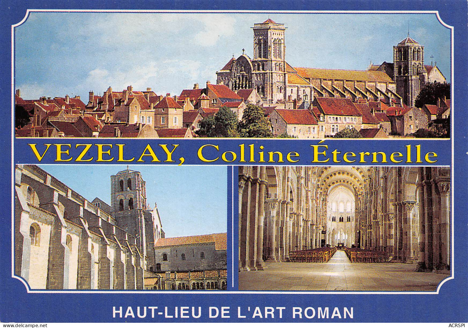 89 VEZELAY Multivue  Carte Vierge Non Circulé édition Vogade  (Scans R/V) N° 42 \MO7045 - Vezelay